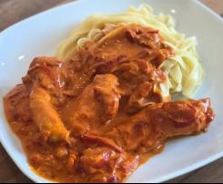 Paprika Sahne Hähnchen