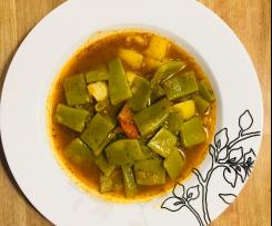 Grüne Bohnen mit Kartoffeln