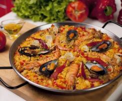 Paella, ohne Paprika