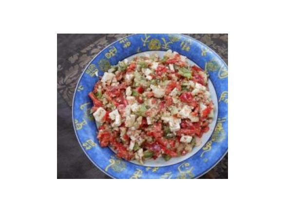 Variation von Paprika-Salat   " H E L L A S "