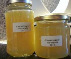 Ananas-Ingwer-Konfitüre