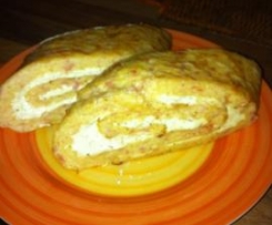 Pfannkuchenrolle, herzhaft