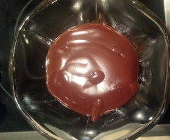 Schokoladenpudding mit Kakaopulver