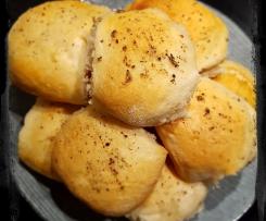 Tiger-Brötchen luftig locker, toller Geschmack durch Salz und Pfeffer