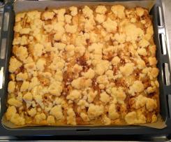 saftiger Apfel-Streuselkuchen vom Blech