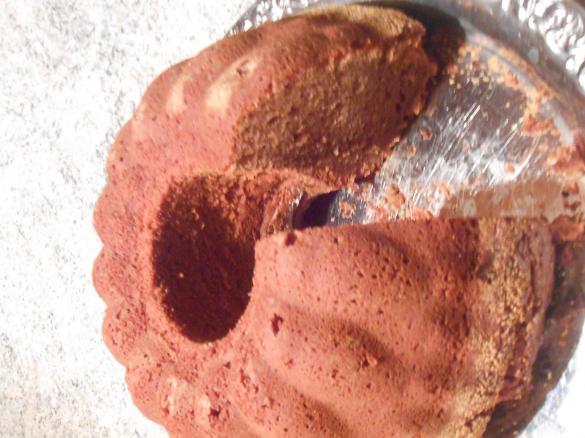 Schoko -Eierlikörkuchen