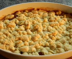 Apfel-Crumble