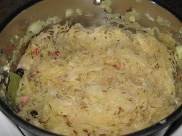 Apfel-Weinsauerkraut