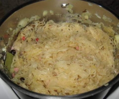 Apfel-Weinsauerkraut