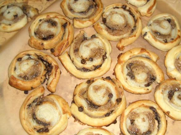 Mascarpone - Schokolade - Schnecken