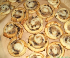 Mascarpone - Schokolade - Schnecken