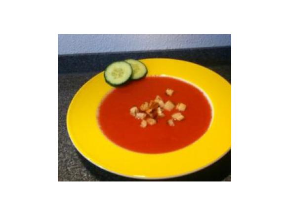 Tomaten-Gurken-Kaltschale