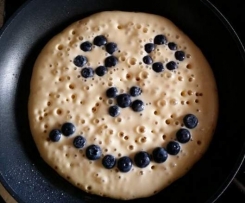 Pfannkuchen mit Obst
