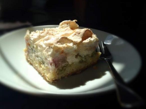 Rhabarberkuchen vom Blech