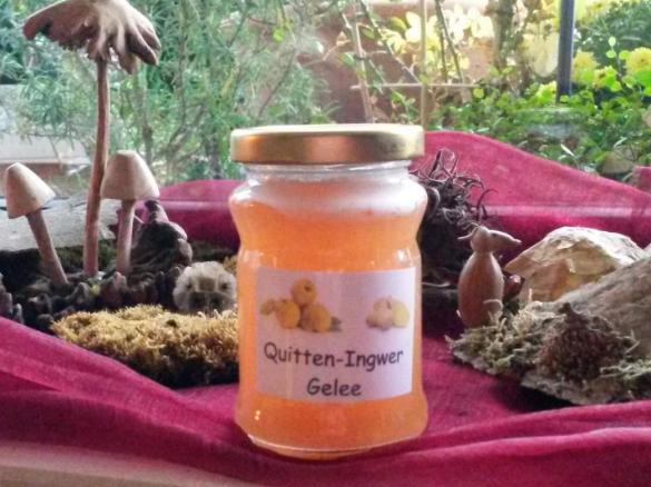 Quitten-Ingwergelee