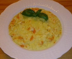 Norddeutsches Winterrisotto mit Schafkäse