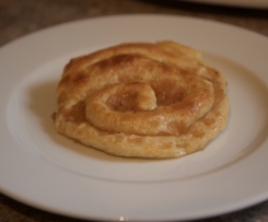 Apfelschnecken mit Hefeteig