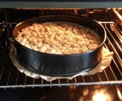 Apfelkuchen mit Apfelmus