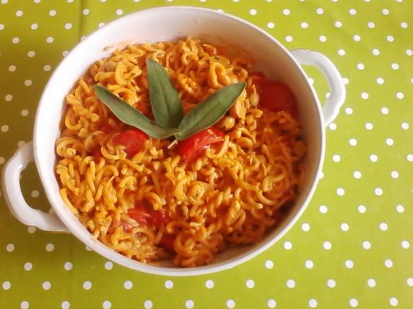 Paula' s schnelle Rennfahrernudeln