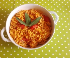 Paula' s schnelle Rennfahrernudeln