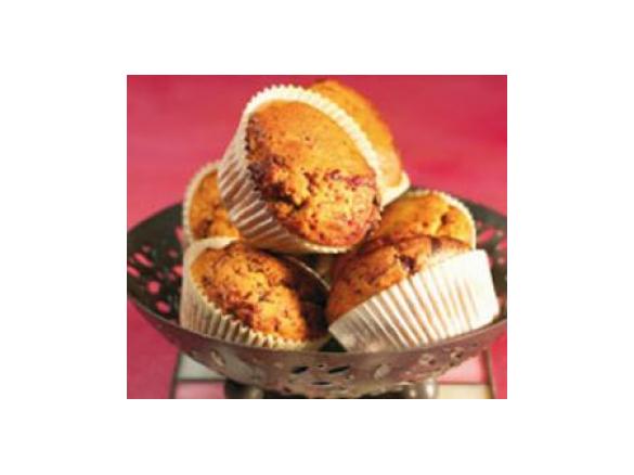 Muffins mit Schokolade