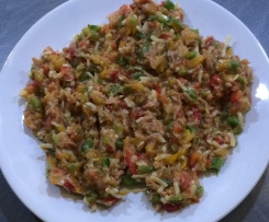 Paprika- Thunfisch Salat