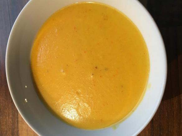 Kürbis-Kartoffel-Chreme-Suppe