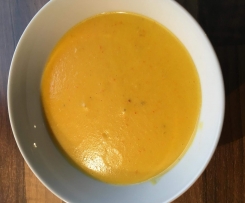 Kürbis-Kartoffel-Chreme-Suppe
