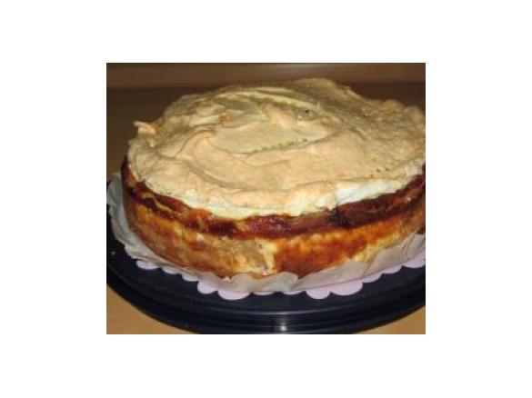 Rhabarberkuchen mit Baiser