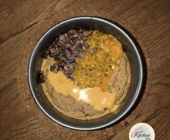 Baked Oats mit Passionsfrucht