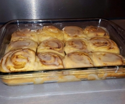Cinnamon Buns - Zimtschnecken nach USA Rezept