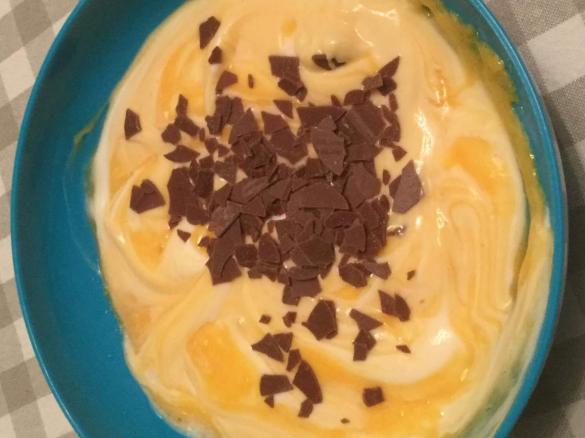 Zabaglione mit Joghurt 