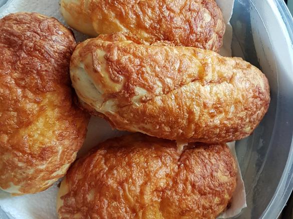 Nicoles leckere Kartoffel- Käsestangen/ überbackene Hot Dogs