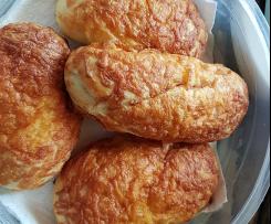 Nicoles leckere Kartoffel- Käsestangen/ überbackene Hot Dogs