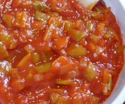 Letscho (Wintersalat). Лечо.