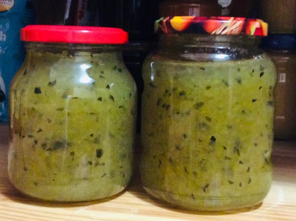 Zucchini - Apfel - Marmelade