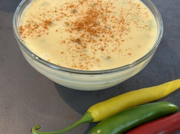 Chili-Cheese Sauce für z.B. Burger oder Nachos