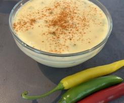 Chili-Cheese Sauce für z.B. Burger oder Nachos