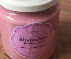 Rhabarber-Himbeer-Curd