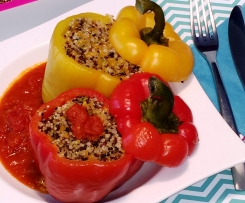 Paprika mit Quinoafüllung