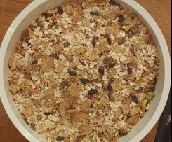 Müsli mit Trockenobst