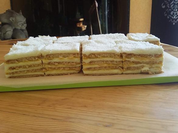 Kokos-Mango-Kuchen (ohne Backen)