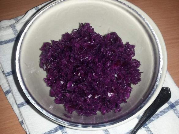 Rotkohl-Salat