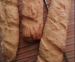 Kürbis Ciabatta mit Dinkelmehl