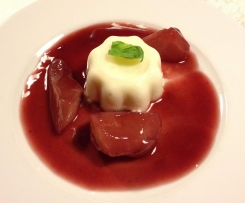 Mousse von Buttermilch