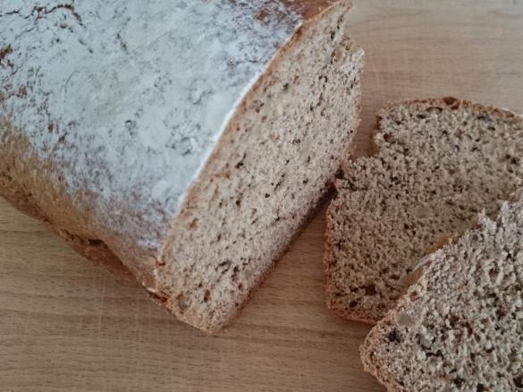 Halbweiss-Allergiker Brot ohne Hefe
