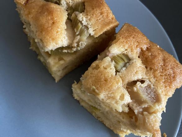 Rhabarber-Kuchen