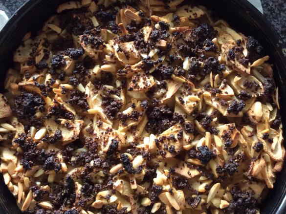 Apfelkuchen ohne Kristallzucker