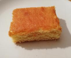 Saftiger Zitronen-Blechkuchen