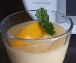 Pfirsich-Rum-Dessert